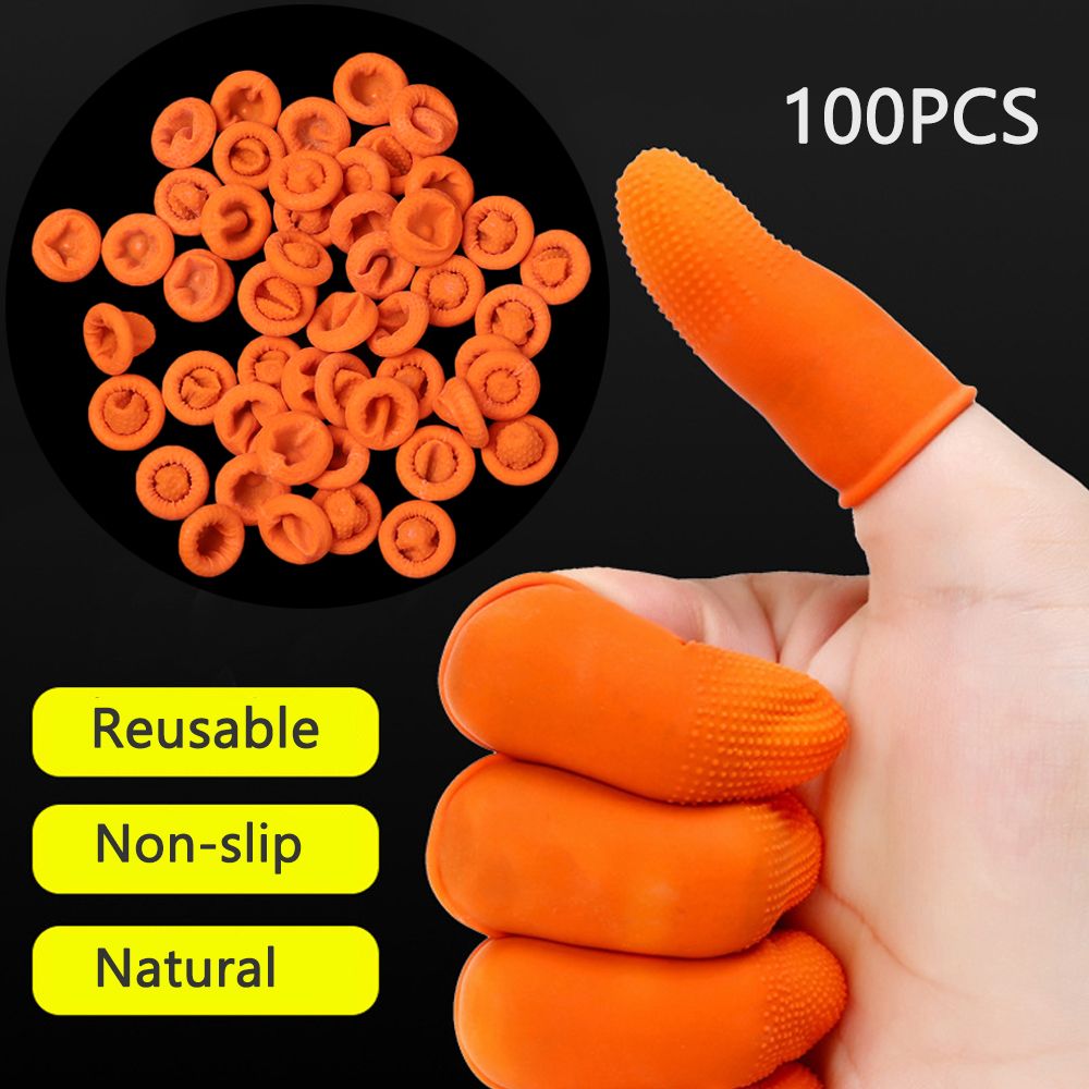 Rubber Glove Cleaning - 100 szt. akcesoriów do czyszczenia, naturalne