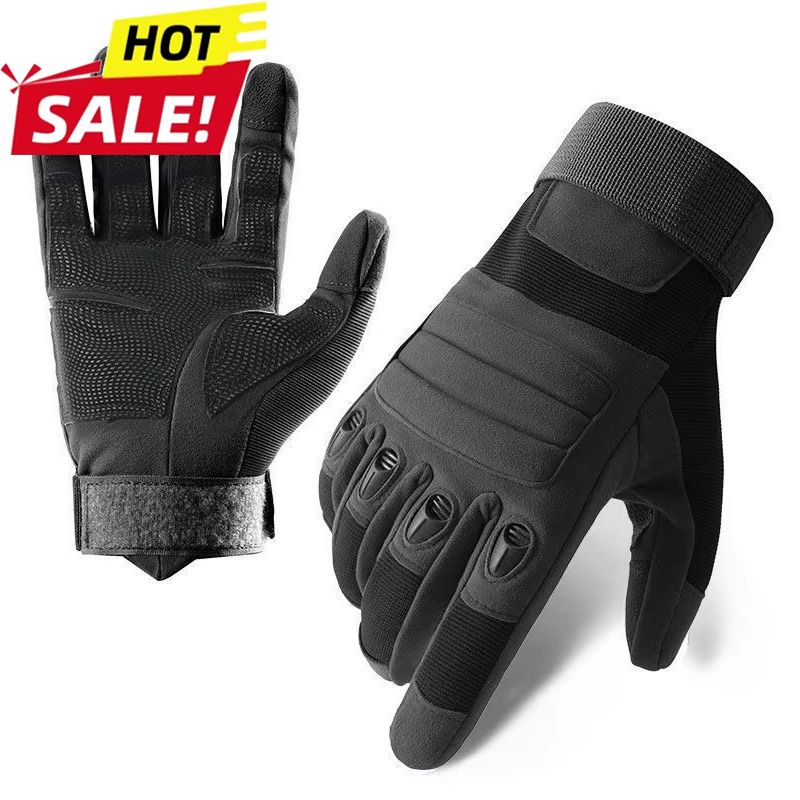 Motorcycle Glove Knuckle - Taktyczne rękawice rowerowe męskie damskie z