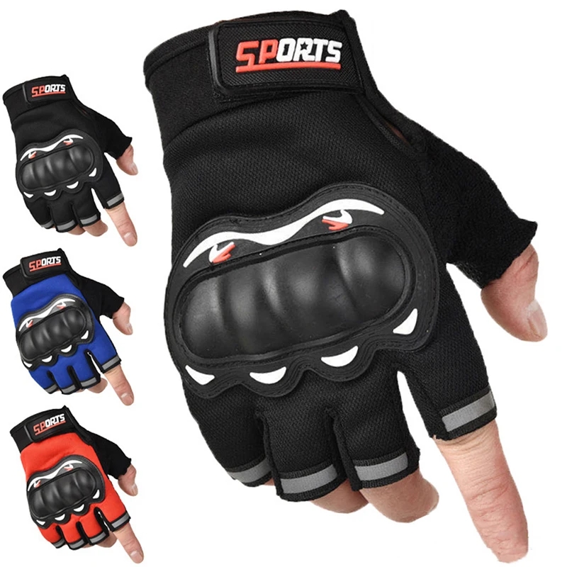 Motorcycle Glove Knuckle - Męskie rękawice motocyklowe z pełnym/półpalcem Taktyczne
