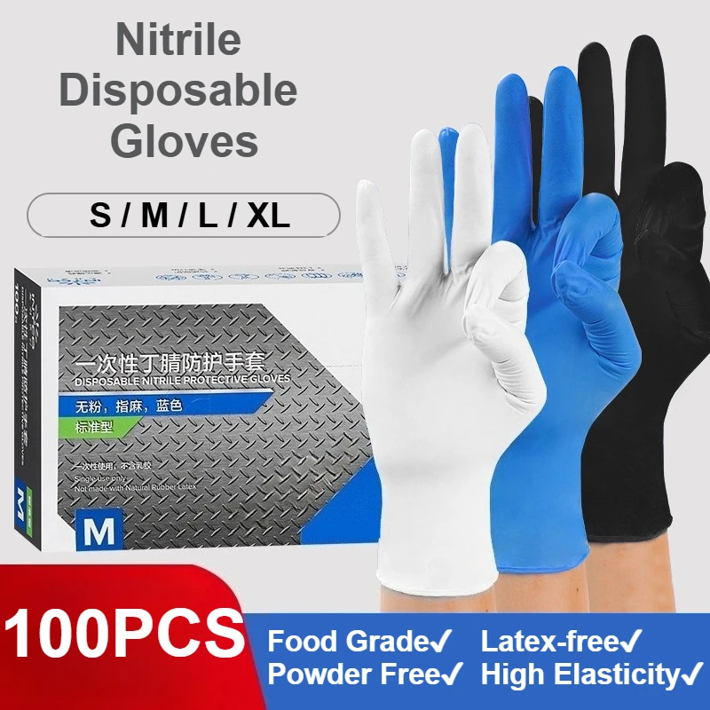 100 szt. Rękawice nitrylowe je – Exam Glove Nitrile recenzja i cena