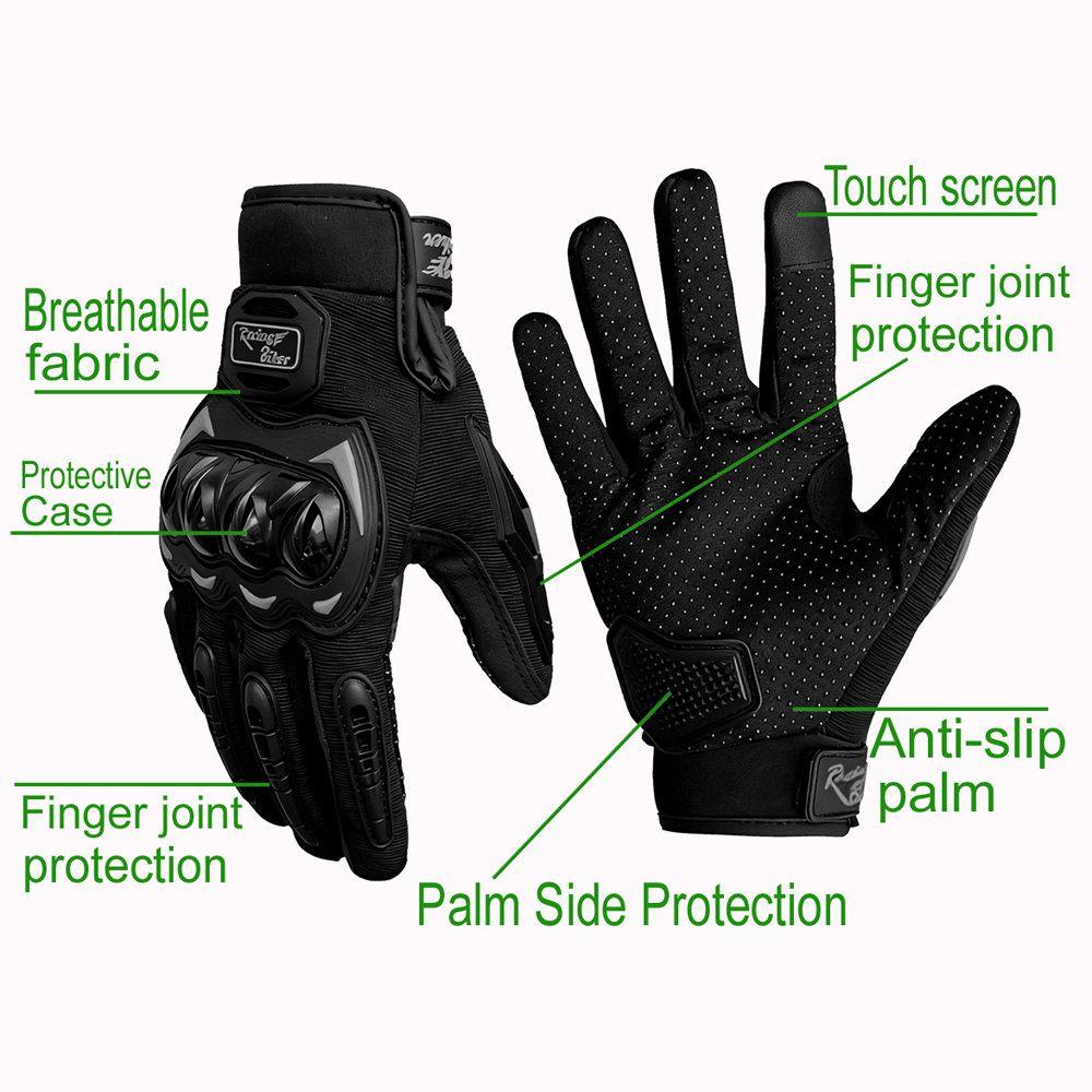 Męskie rękawice motocyklowe le – Motorcycle Glove Knuckle recenzja i cena