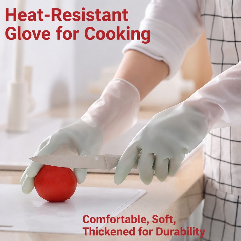 Rękawice do mycia naczyń z PVC – Dish Glove Rubber recenzja i cena