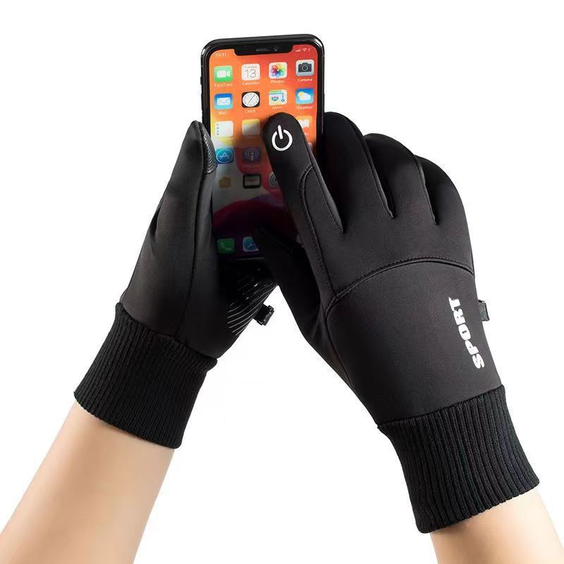 Zimowe rękawice rowerowe wiatr – Ski Glove Waterproof recenzja i cena