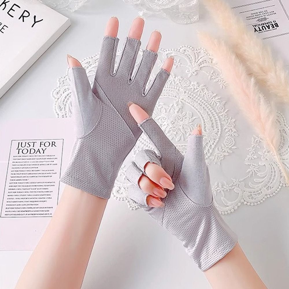 Urocze cienkie rękawiczki chro – Fingerless Glove Knit recenzja i cena