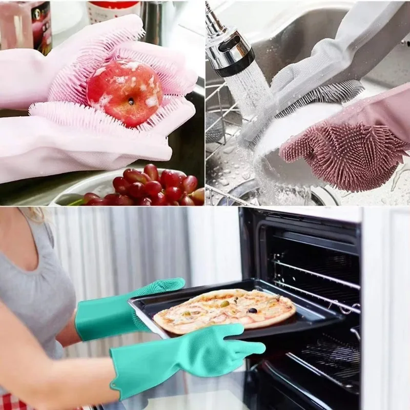1szt Silikonowe rękawice do my – Dish Glove Rubber recenzja i cena