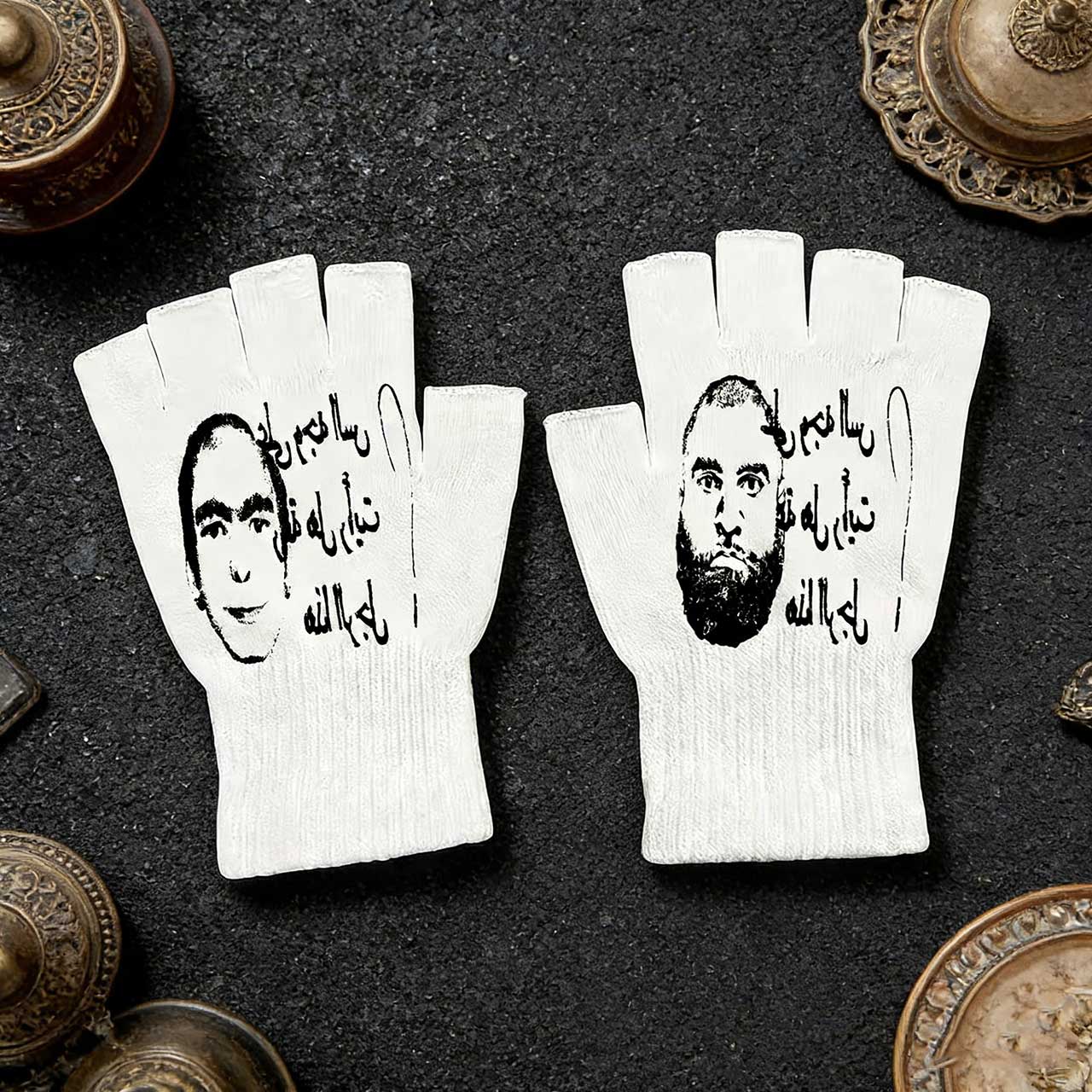 Rękawiczki bez palców z nadruk – Fingerless Glove Knit recenzja i cena