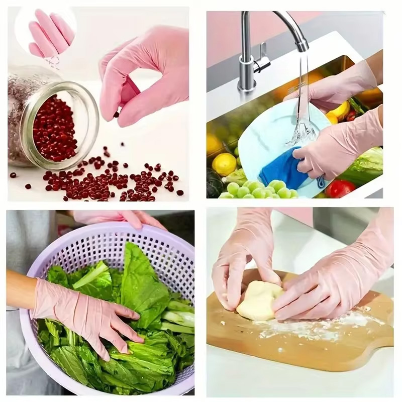 20/50/100/200 różowych jednora – Rubber Glove Cleaning recenzja i cena