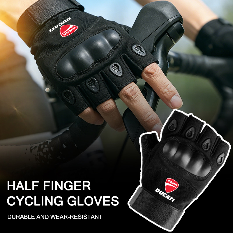 Taktyczne rękawice bez palców  – Motorcycle Glove Knuckle recenzja i cena
